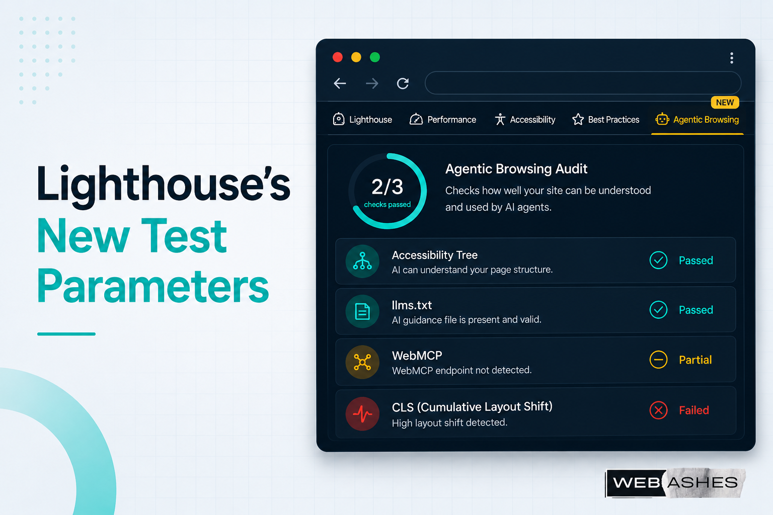 Is Your Site Agent-Ready? A Practical Guide to Lighthouse New Agentic Browsing Audit
