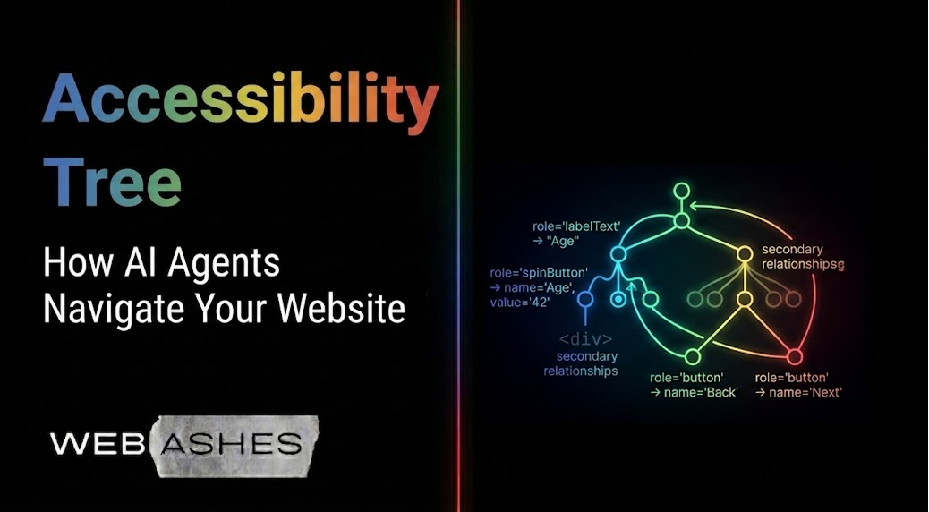 How AI Agents Navigate Your Website Using the Accessibility Tree