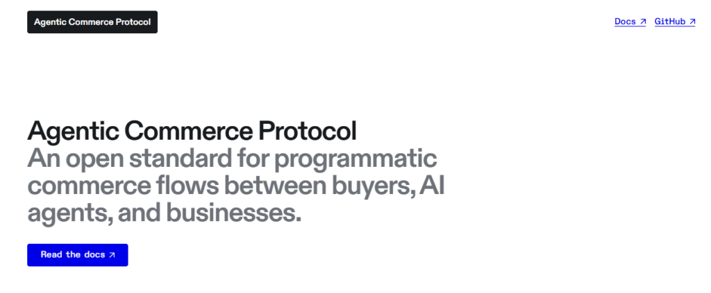 Agentic Commerce Protocols