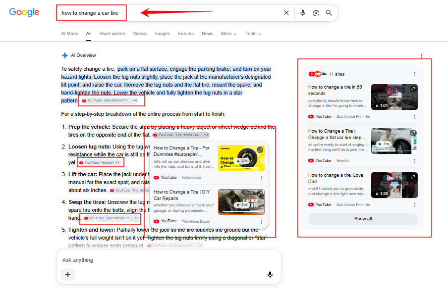Featured Snippet Examples