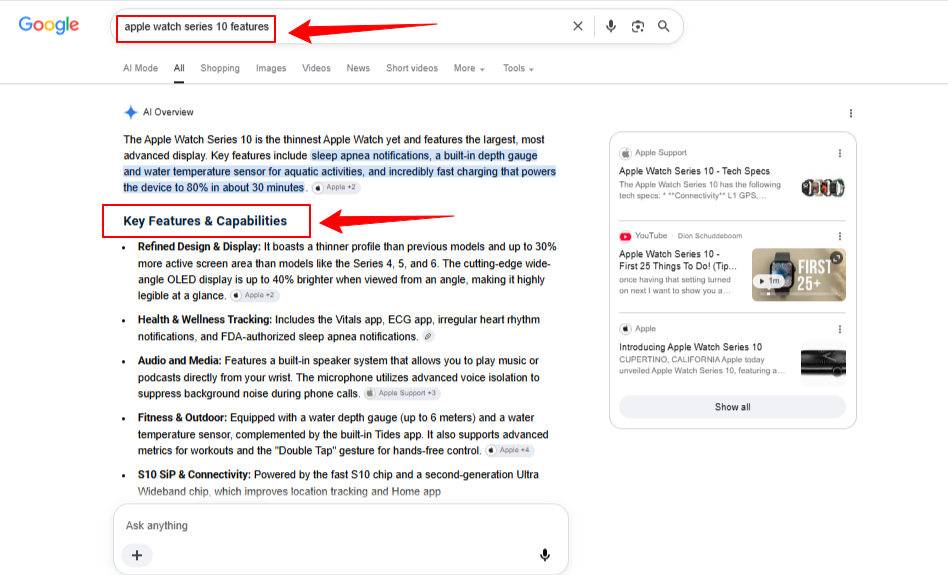  Product Comparison Featured Snippet Examples