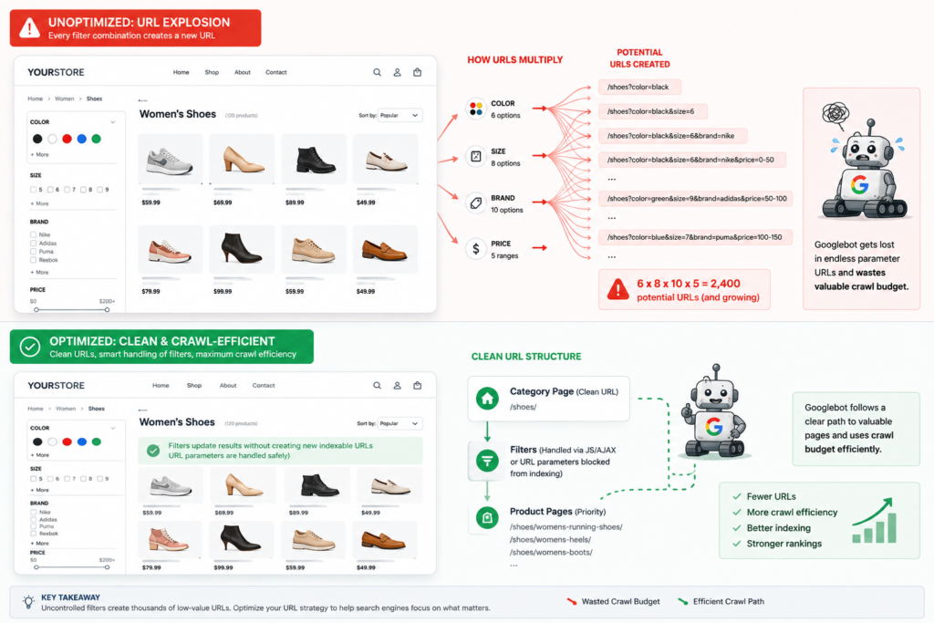 Crawl Budget Optimization of eCommerce websites